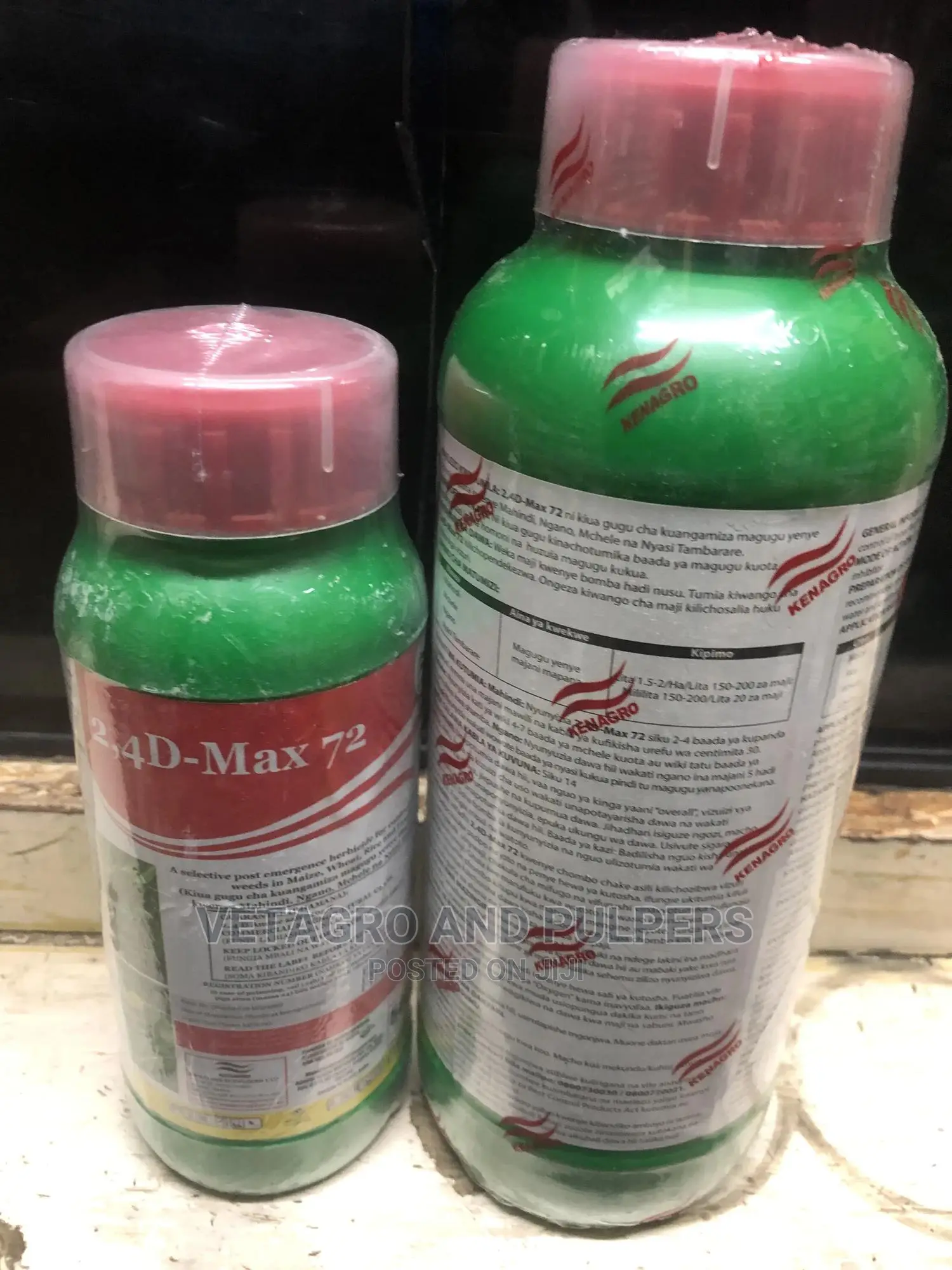 2, 4 D MAX 720SL 500ml and 1litre Herbicide