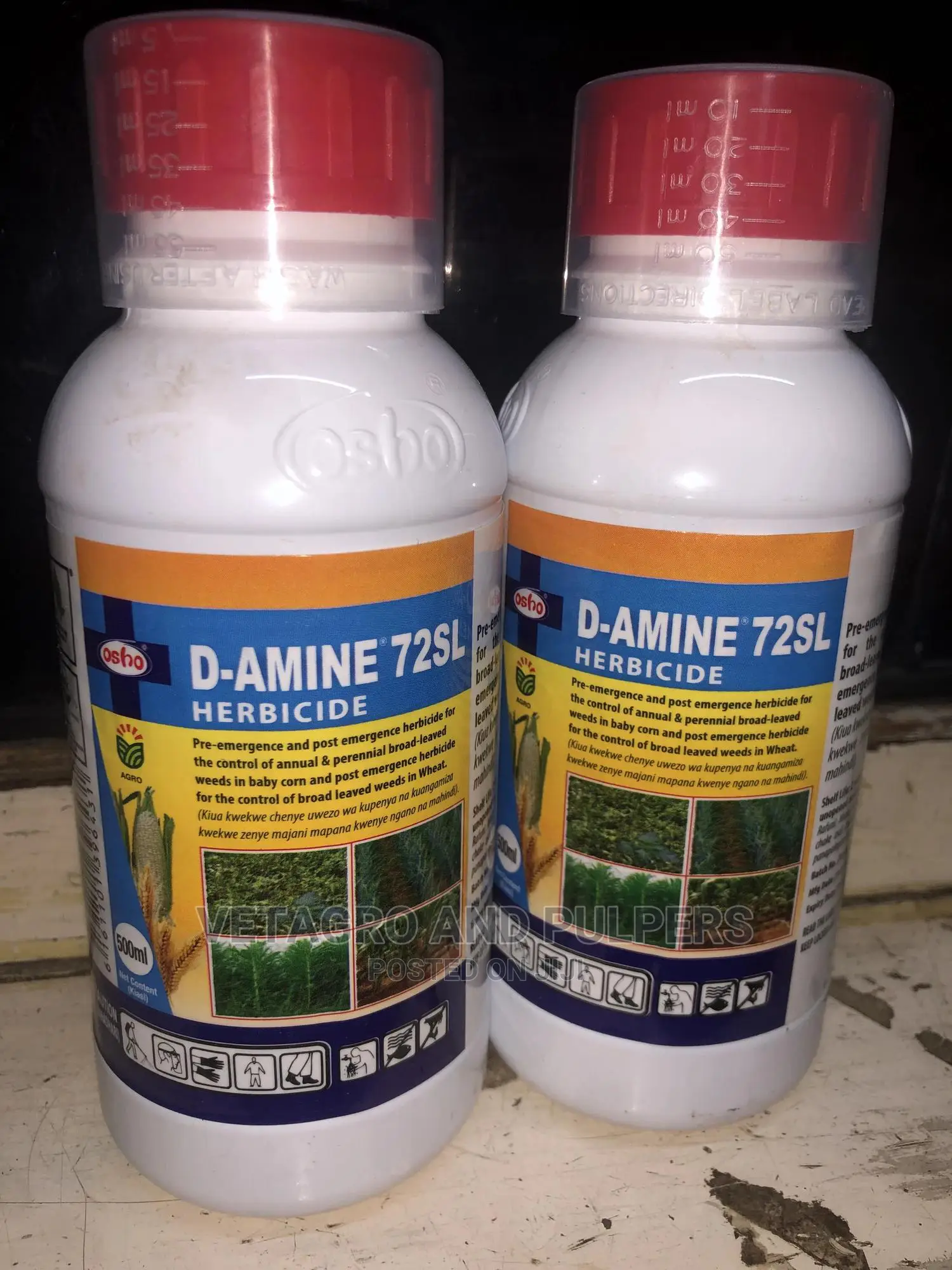 D-Amine 72% Herbicide Soluble Liquid 500ml