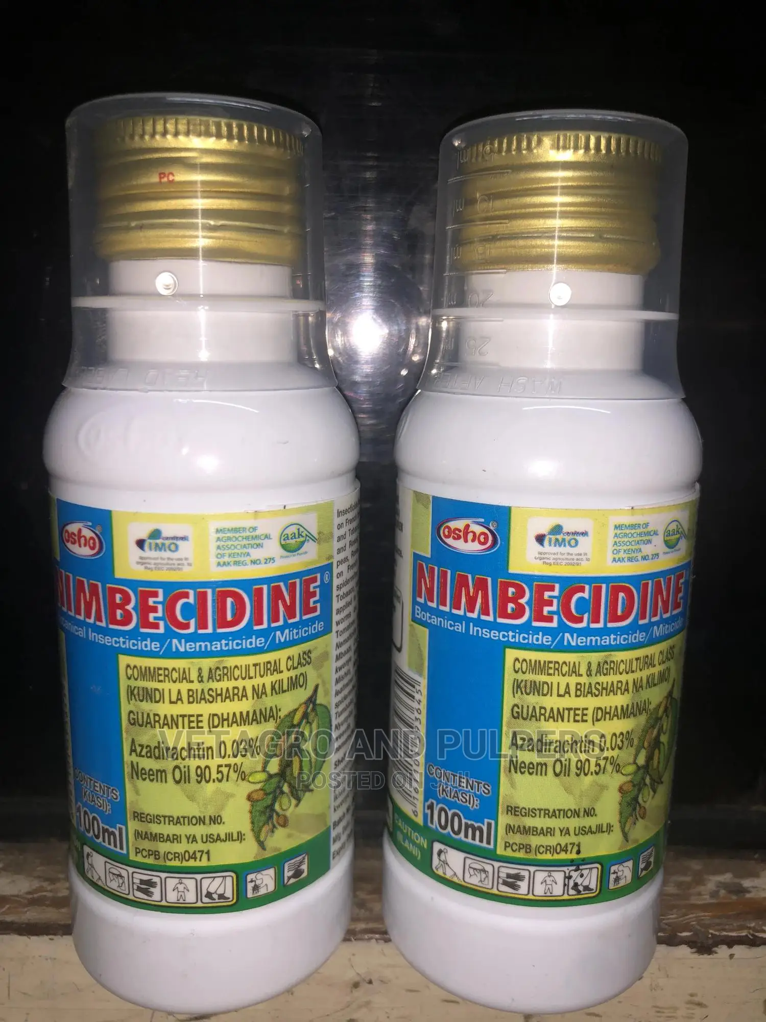 Nimbecidine Natural Neem Oil Insecticide 100ml - 5ltrs