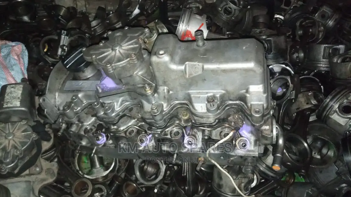 Toyota 3C Cylinder Head.