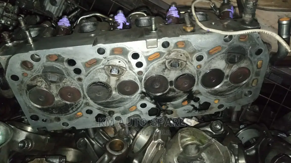 Toyota 3C Cylinder Head.
