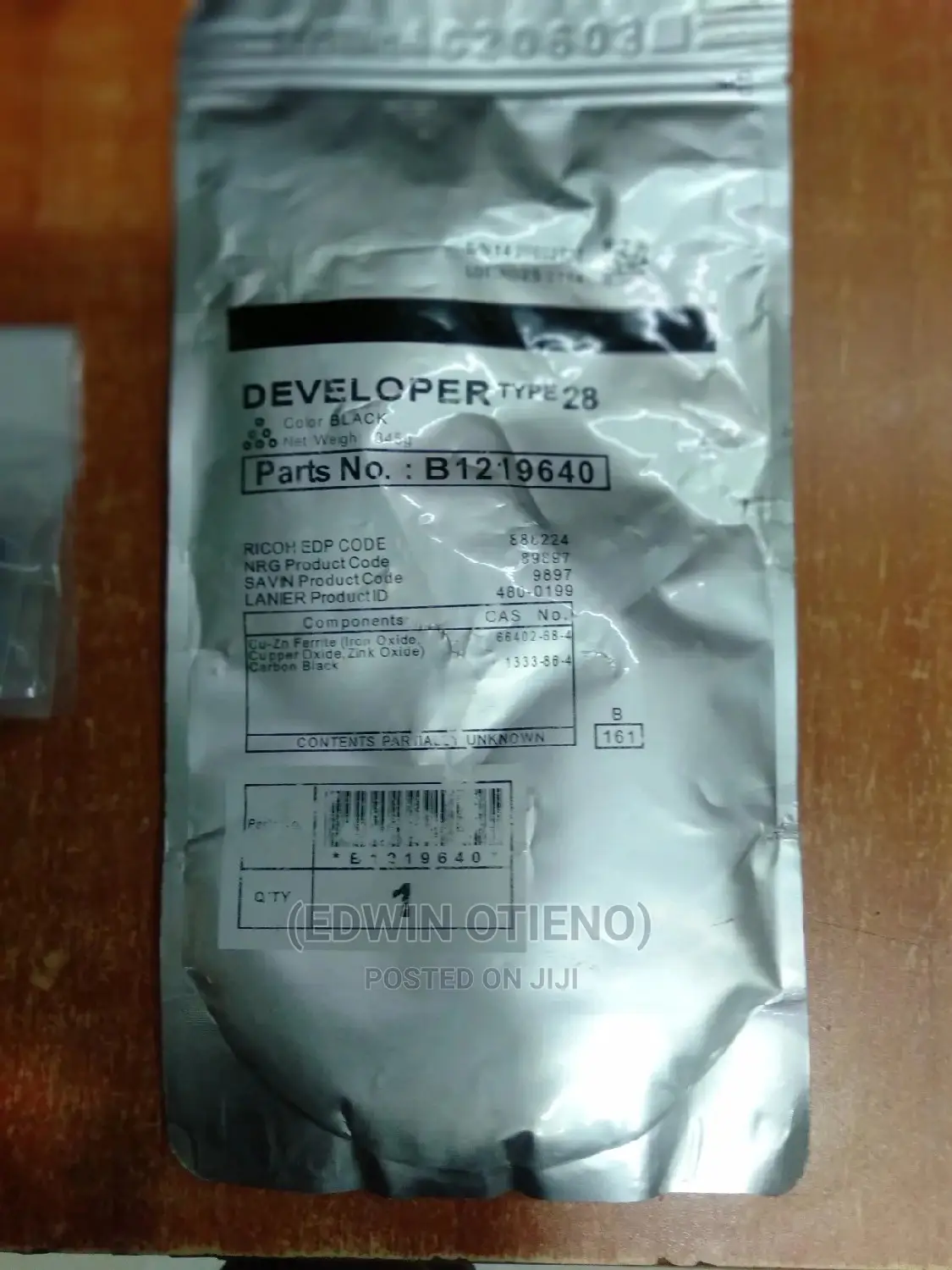 Developer Ricoh Af2015 / 2018 / Mp2500 - Type 28