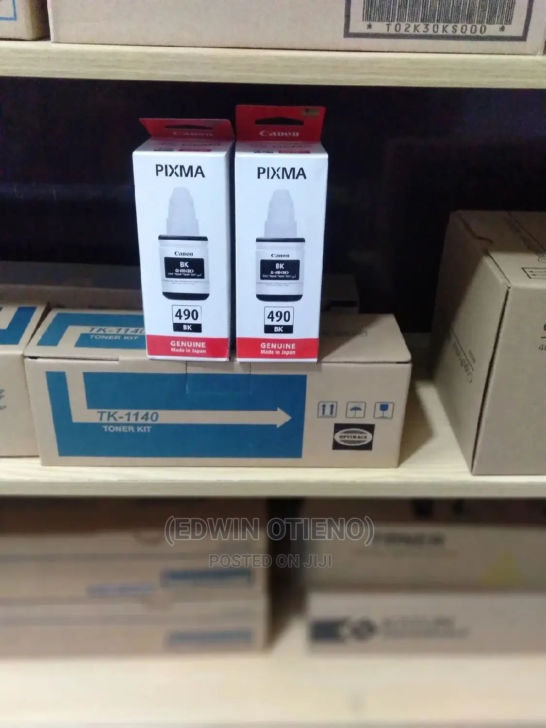 Pixma Type Canon 490 Black Ink