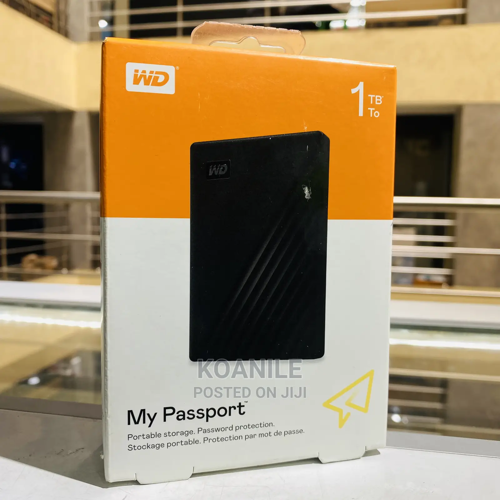 Western Digital (WD) 1tb External Hardisk.