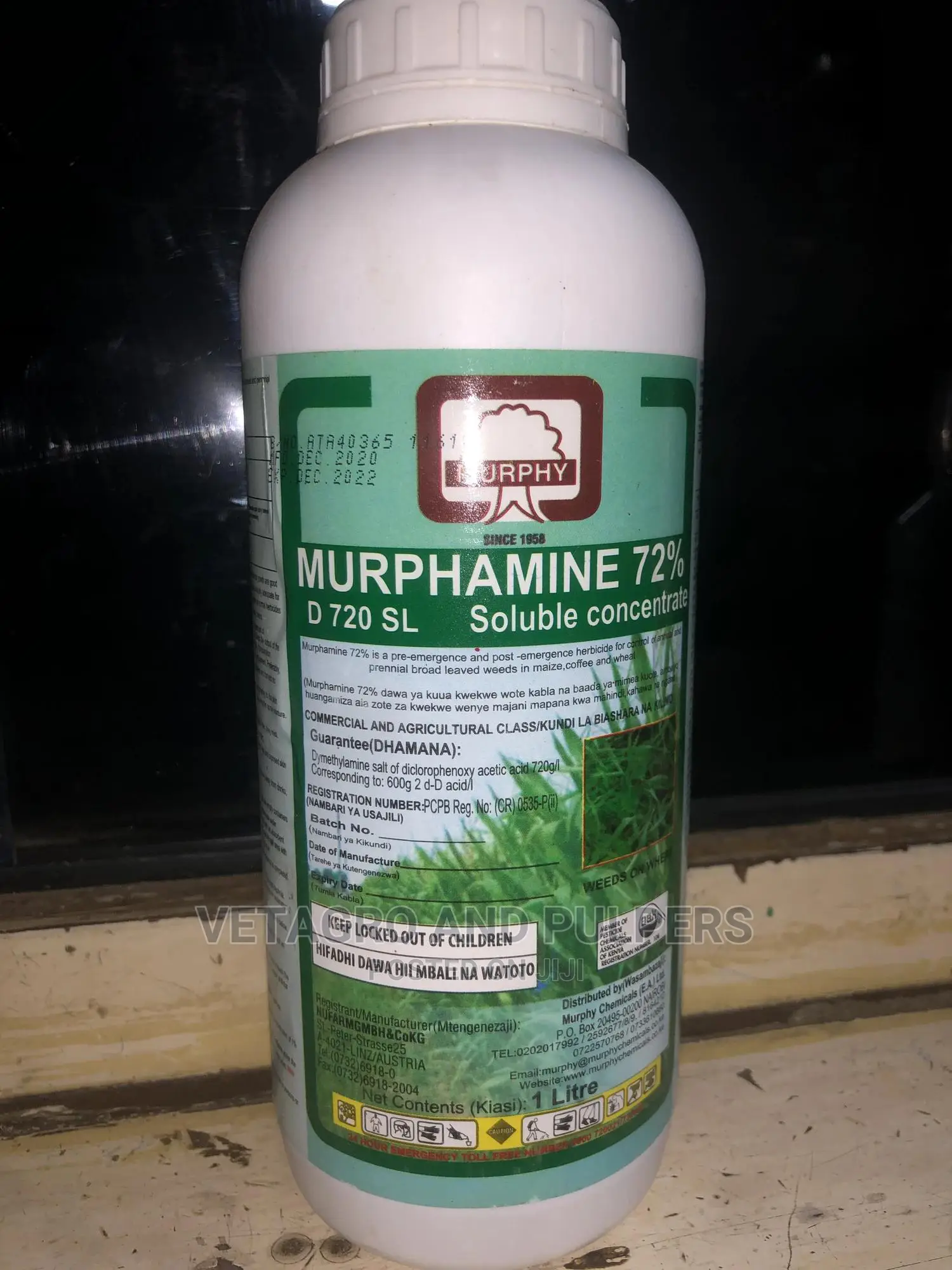 Murphamine 72% EC 1ltr Herbicide