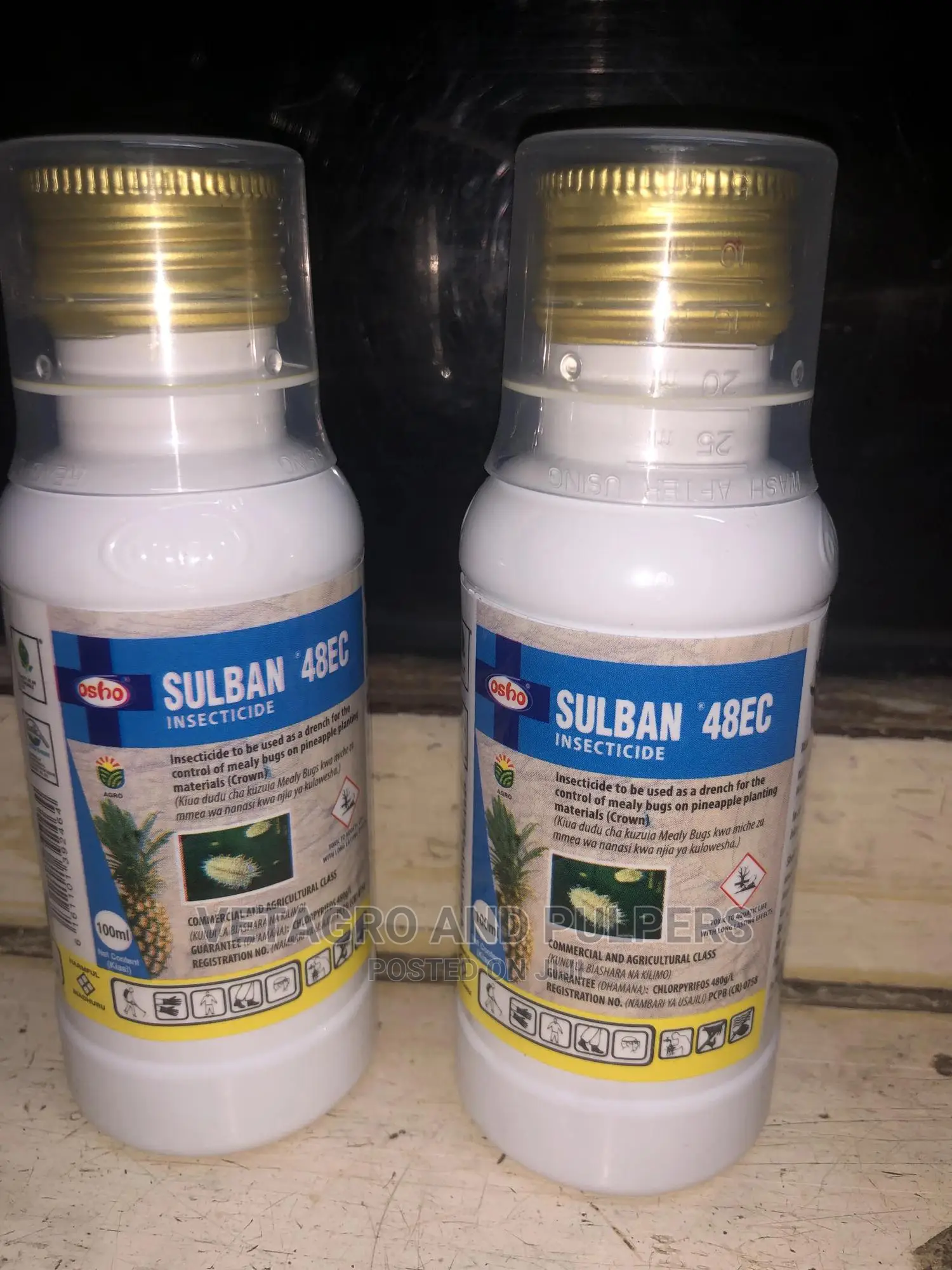 Sulban 48ec Insecticide (100ml - 1ltr)
