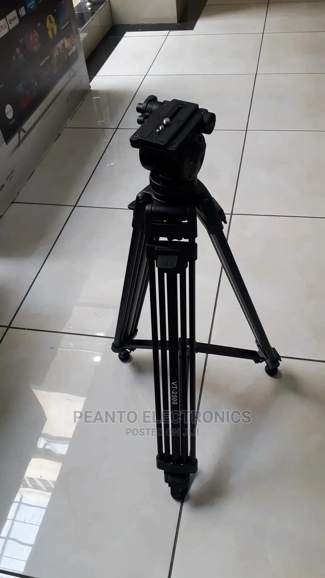 Kingjoy Vt-2500+ Black Professional Video/Camera Trip