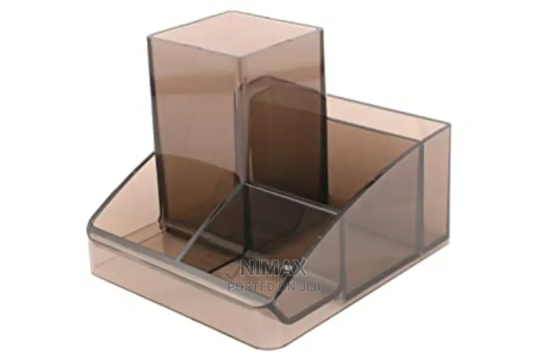 Pen Stand Desk Organizer /Platinum Pen Stand