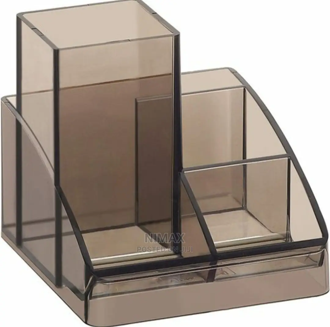 Pen Stand Desk Organizer /Platinum Pen Stand