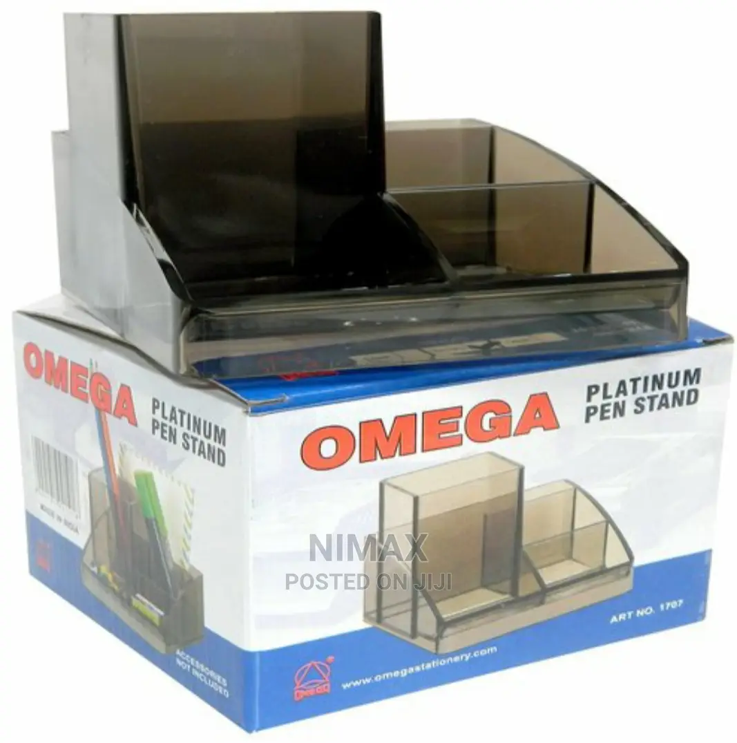 Pen Stand Desk Organizer /Platinum Pen Stand