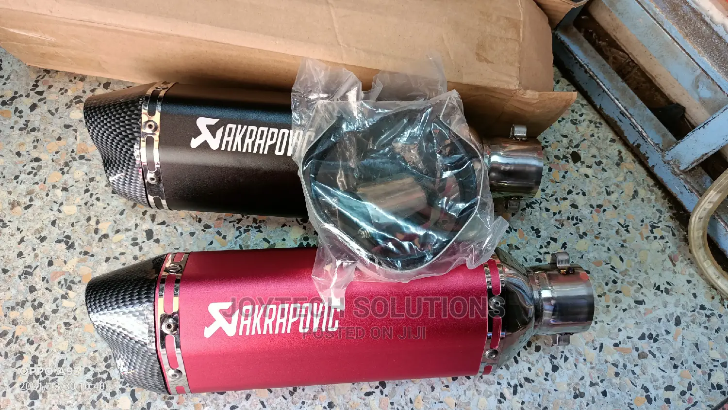 Exhaust Akrapovic System for Bikes.