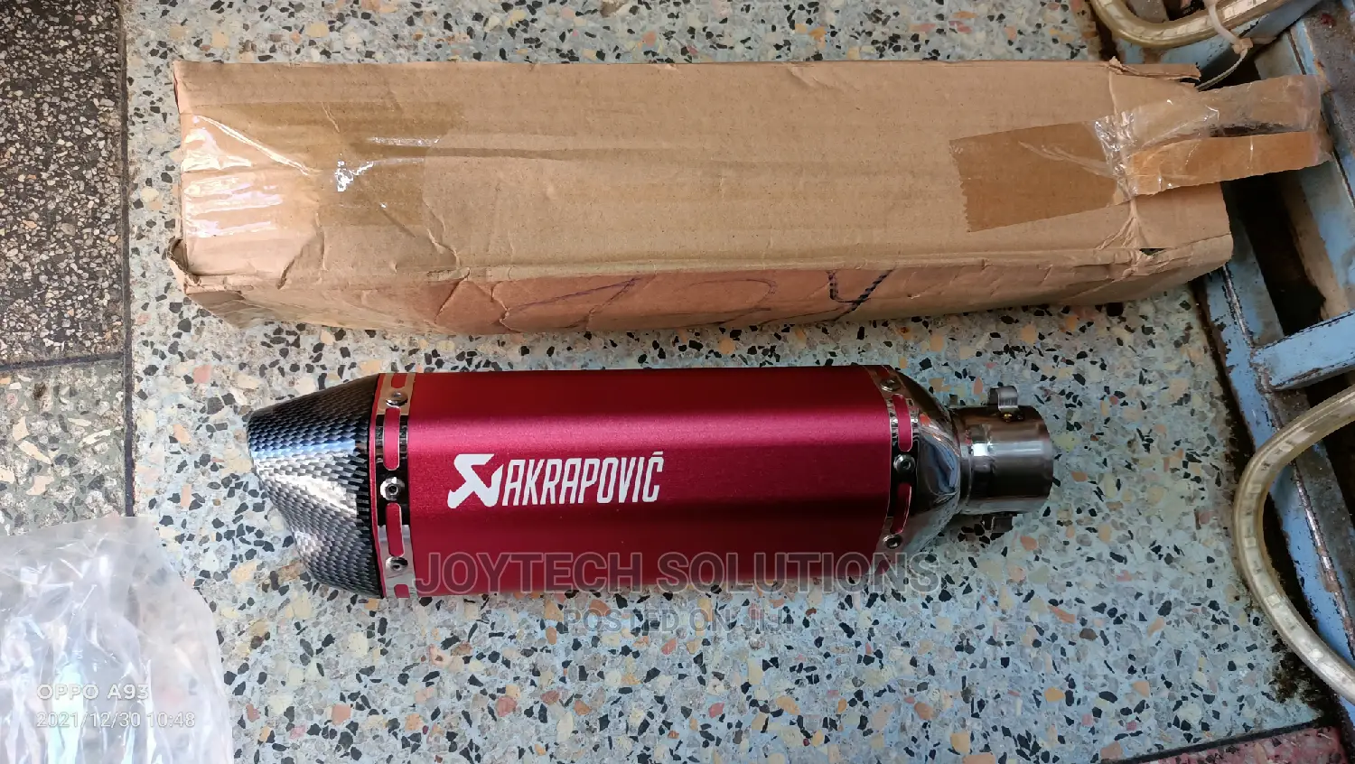 Exhaust Akrapovic System for Bikes.