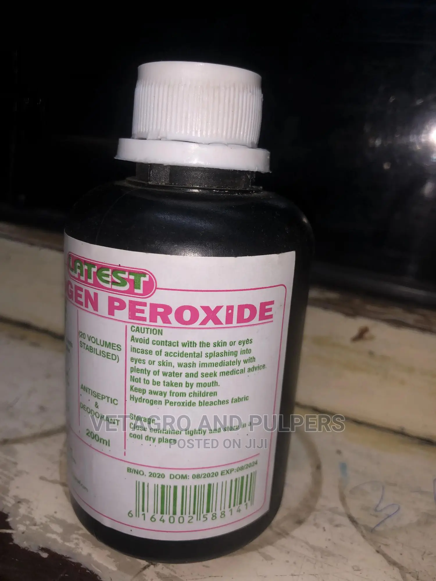 Hydrogen Peroxide (Antiseptic Deodorant) 200ml to 5ltr