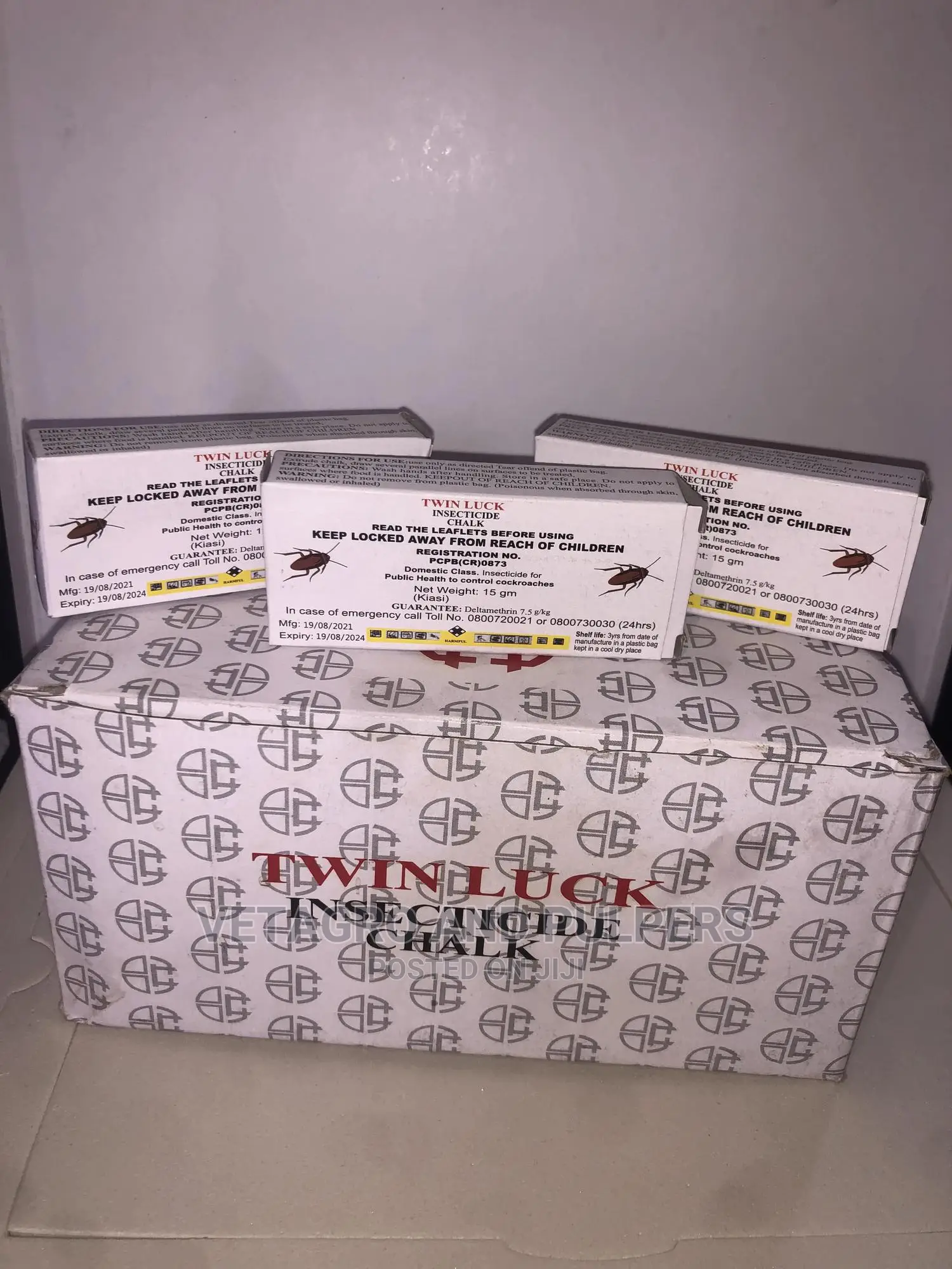 Insecticide Chalk (Twin Luck) 15gm