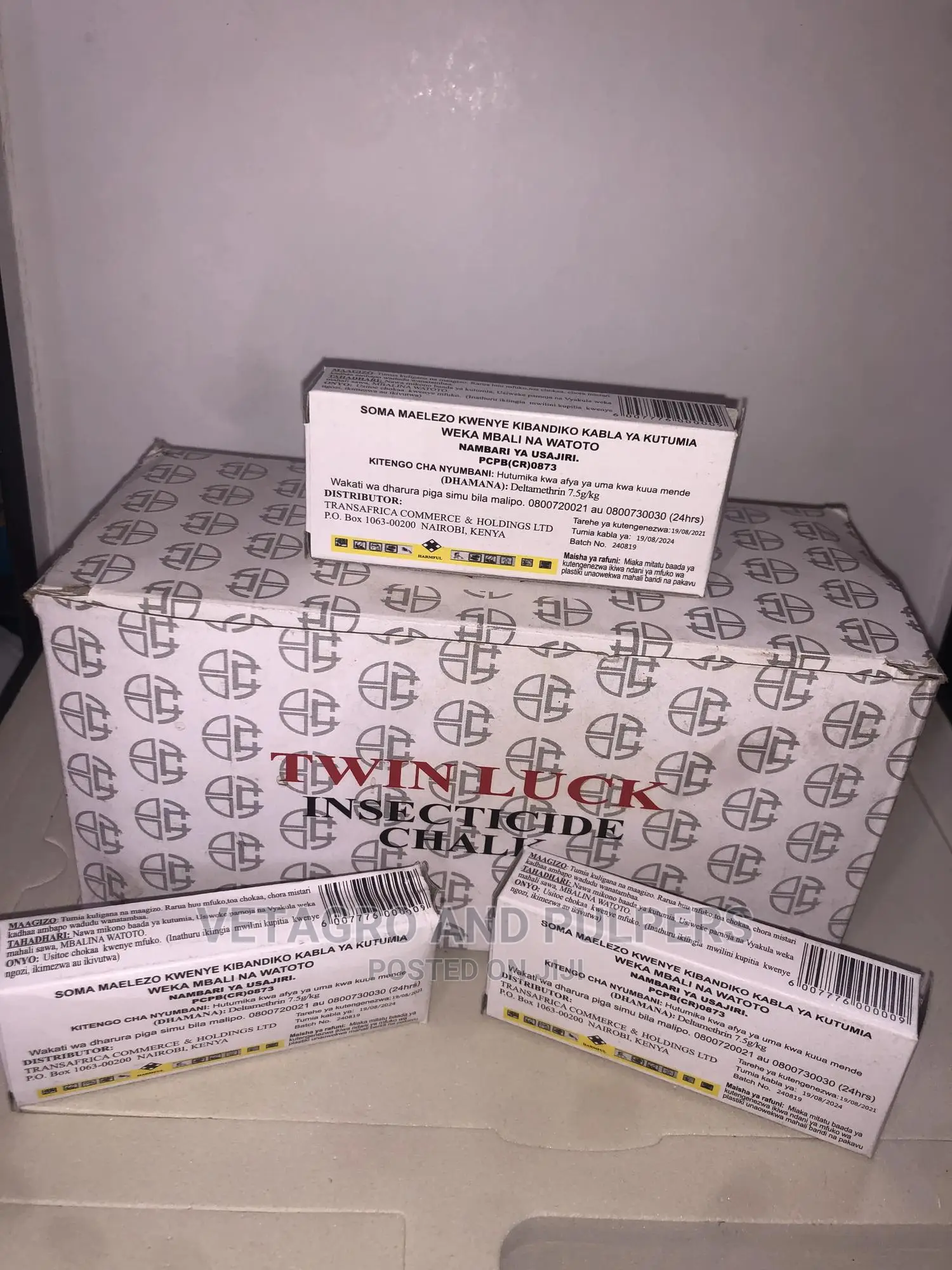 Insecticide Chalk (Twin Luck) 15gm