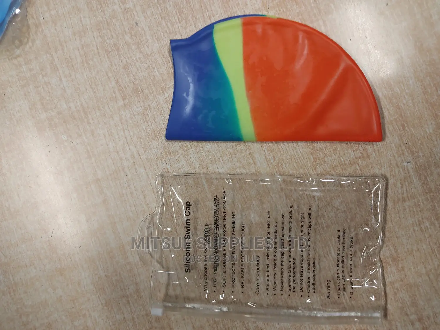 Solicone Swim Cap- Rainbow