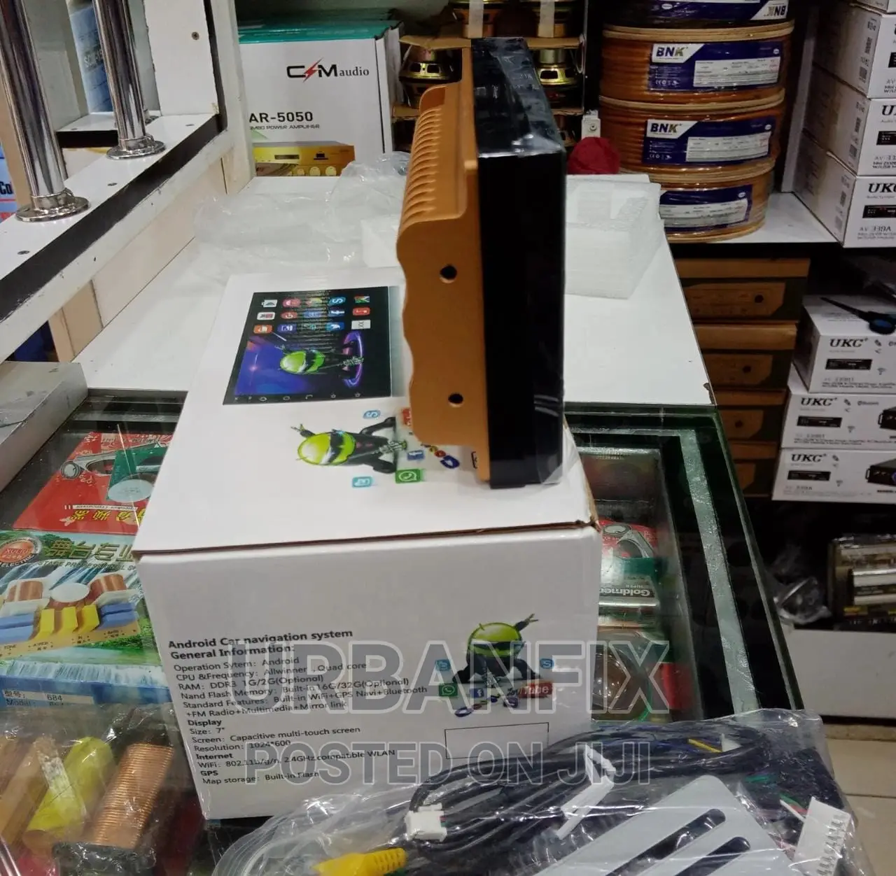 Android Car Radio With 7 Inch Screen, Bluetooth, Youtube