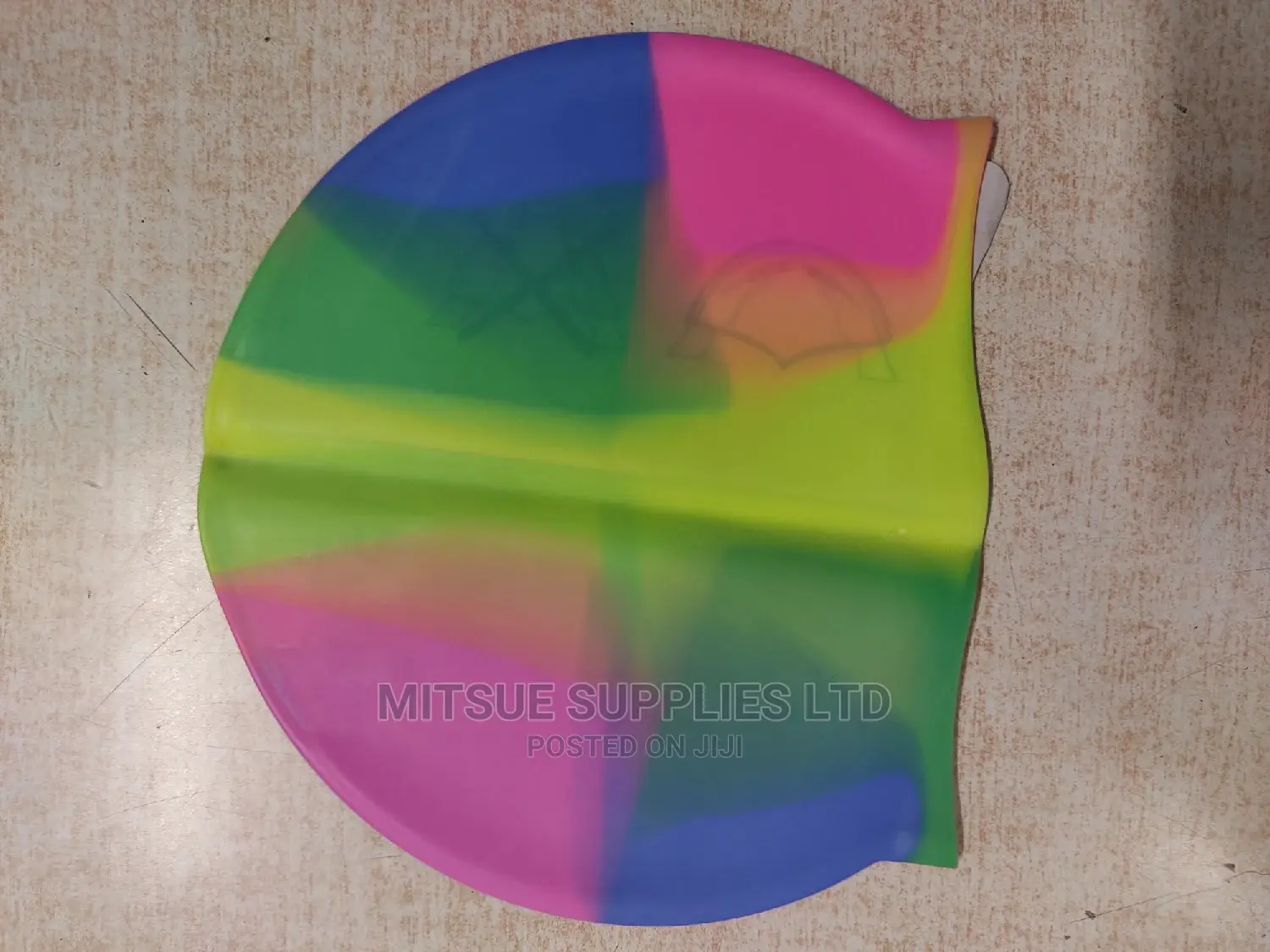 Grilong Silicone Swim Cap- Multi-Colored