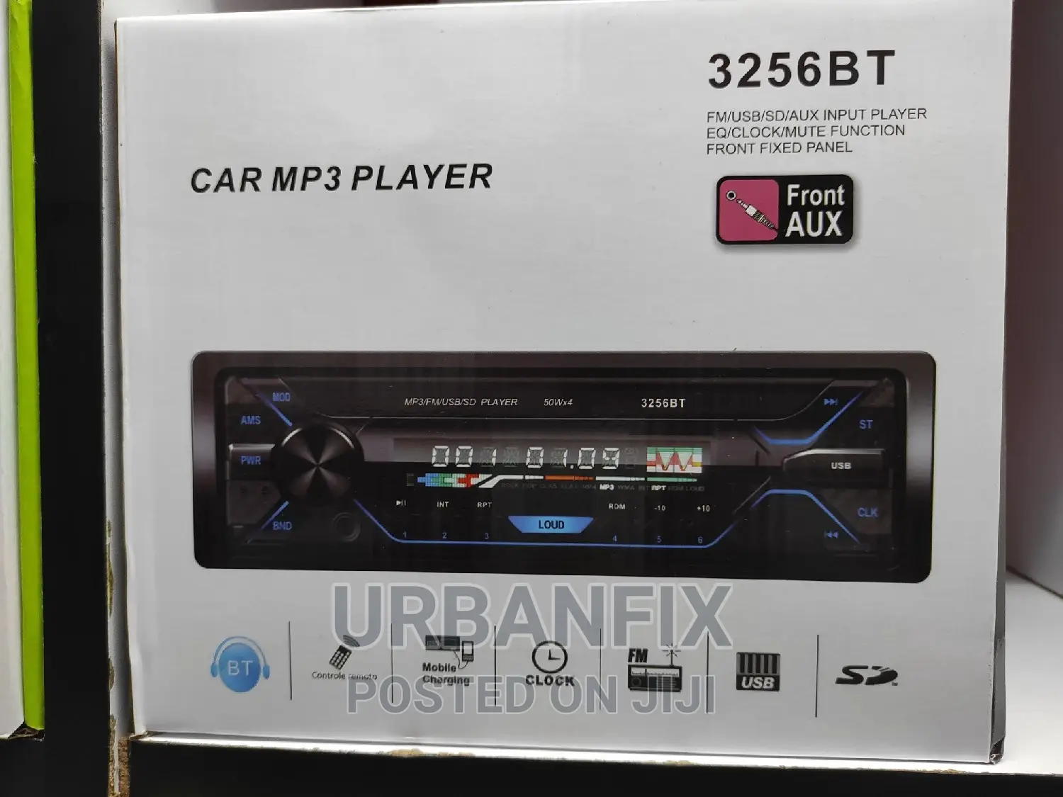 Brand New Car Radio With Bluetooth, USB and Removable Face