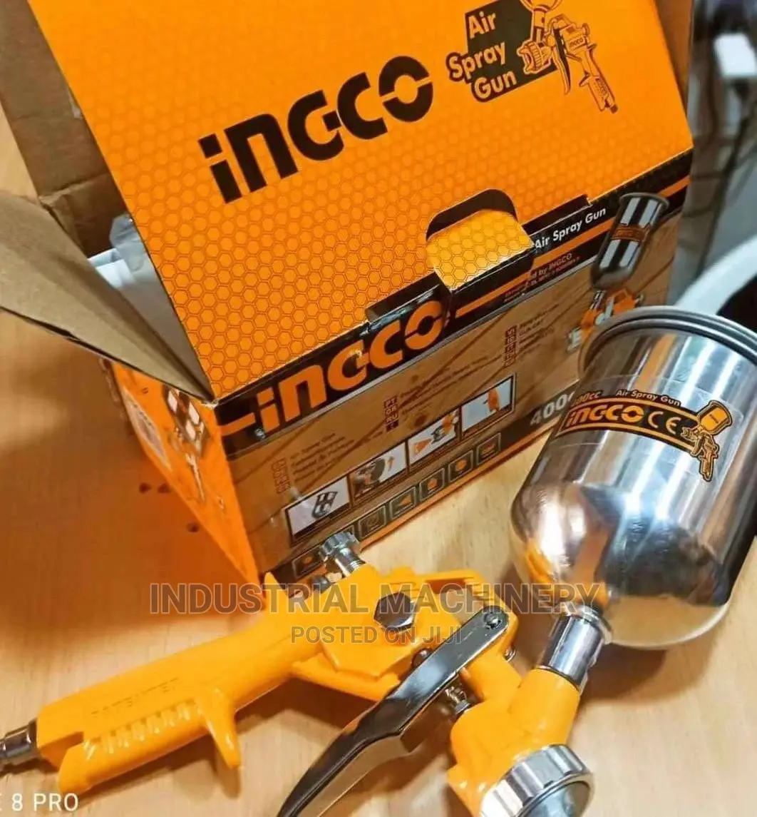 A 400cc Air Spray Gun With Compressor (Affordable)