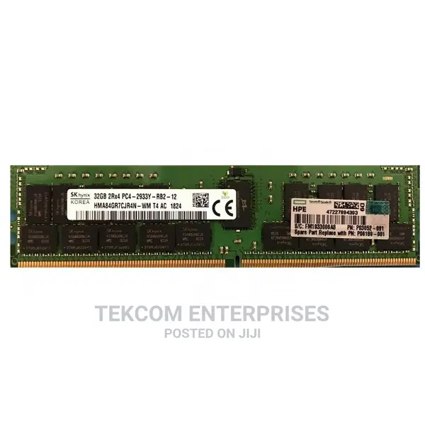 HPE 32GB 2rx4 PC4-2933Y-R Smart Kit