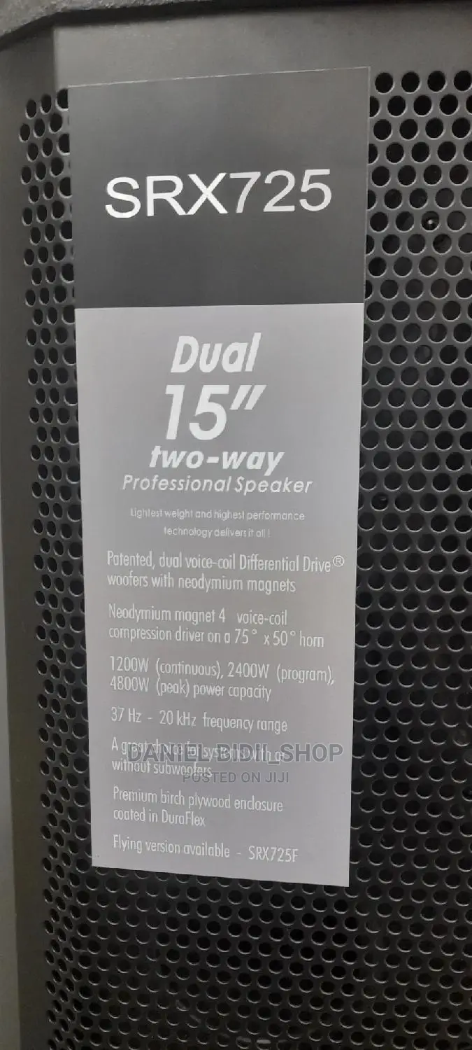 Jbl Full Range Dual 15" Proffessional Speaker
