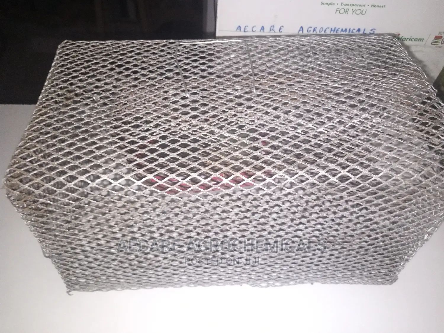 Mechanic Draft Rodent RAT TRAP ( 30cm Length, 15cm W,15cm H)