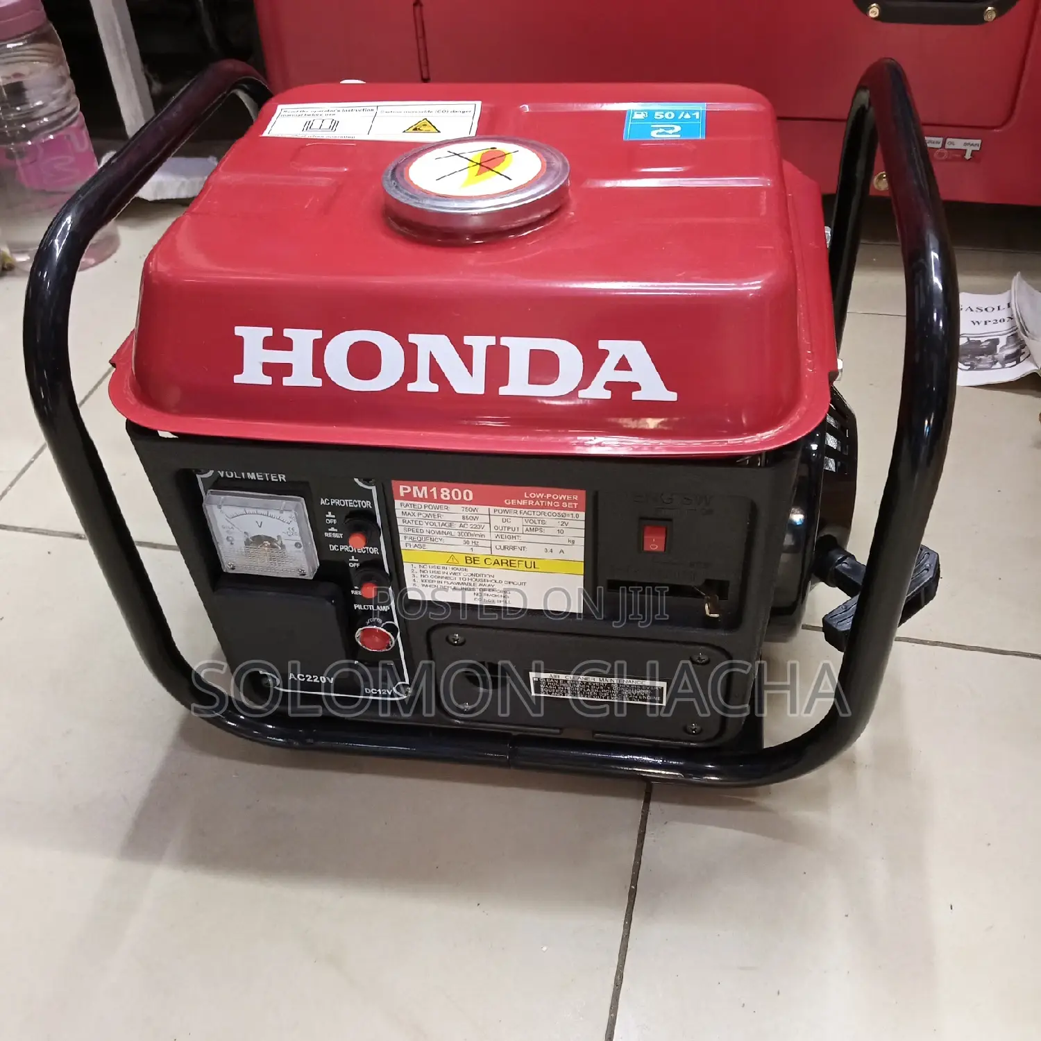 Portable Honda 750w Gasoline Generator