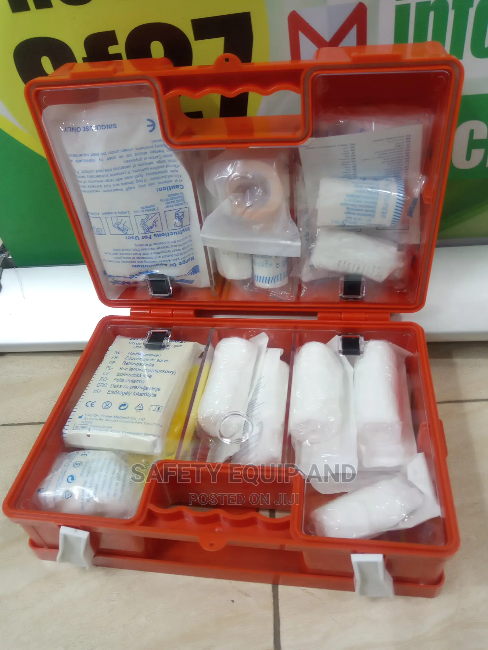 Safety Medium Orange First Aid Kit