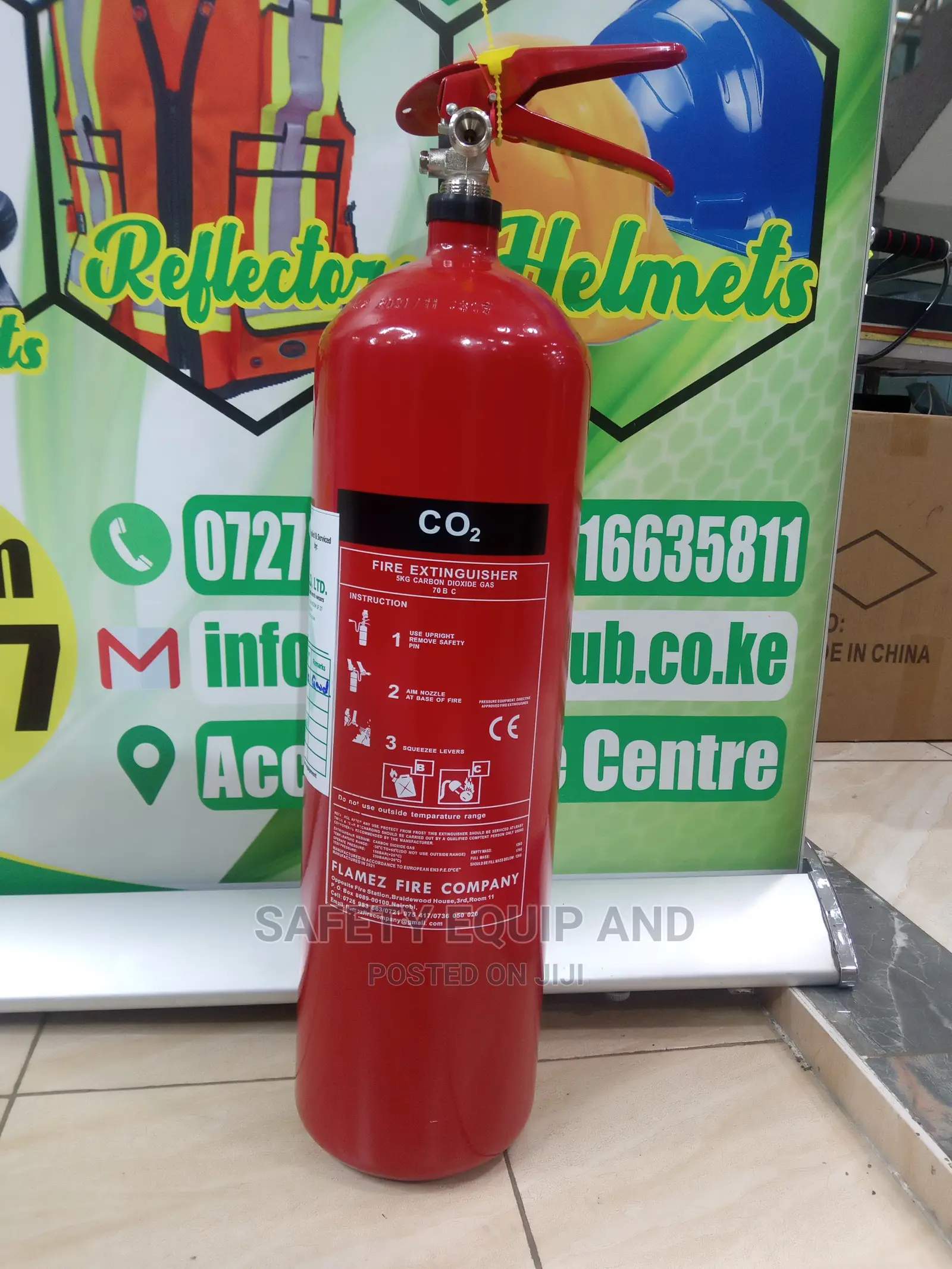 Co2 Emergency Fire Extinguishers-5kgs-Brand New In