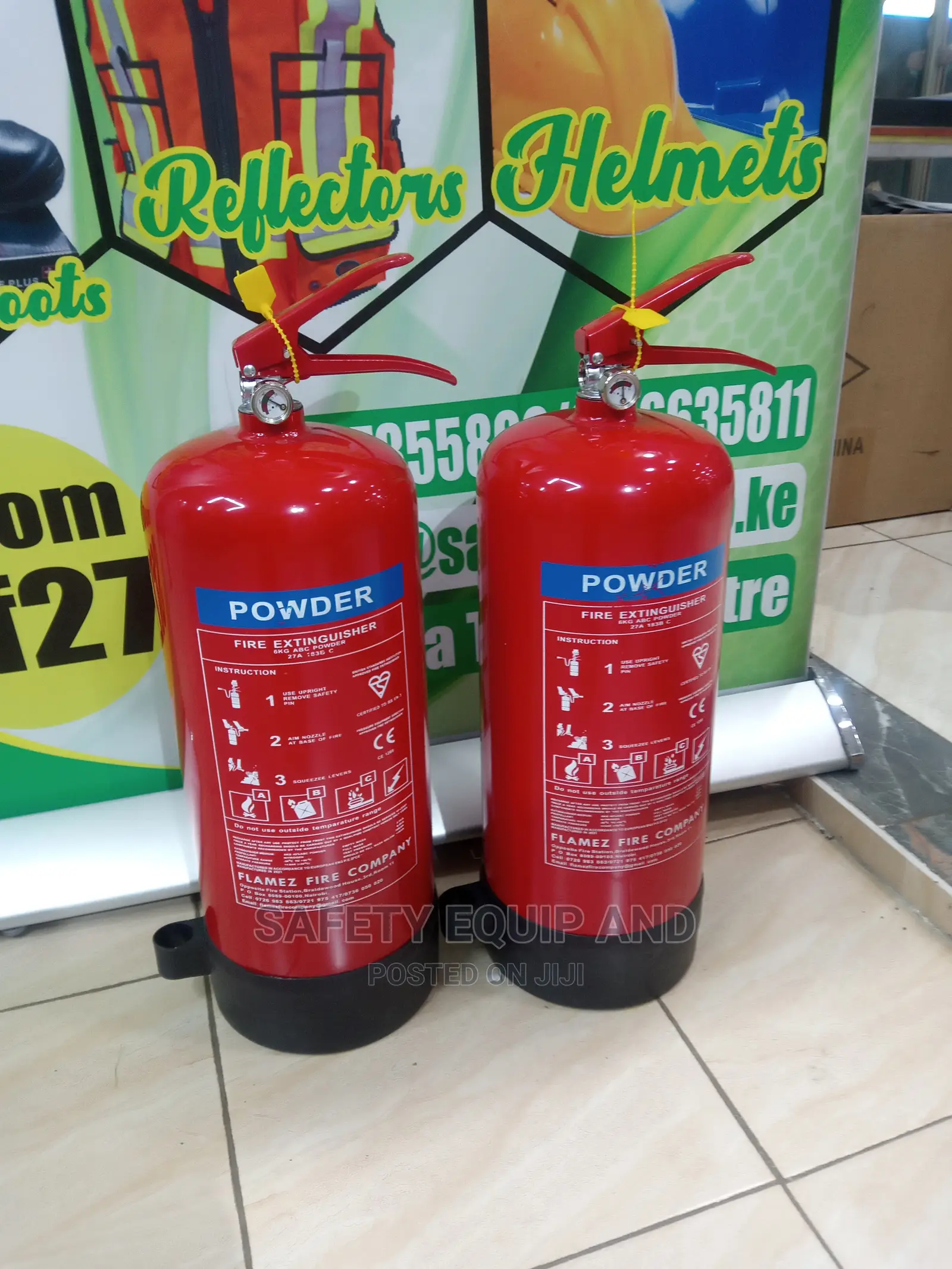 Safety Extinguisher-Powder-9kg Available