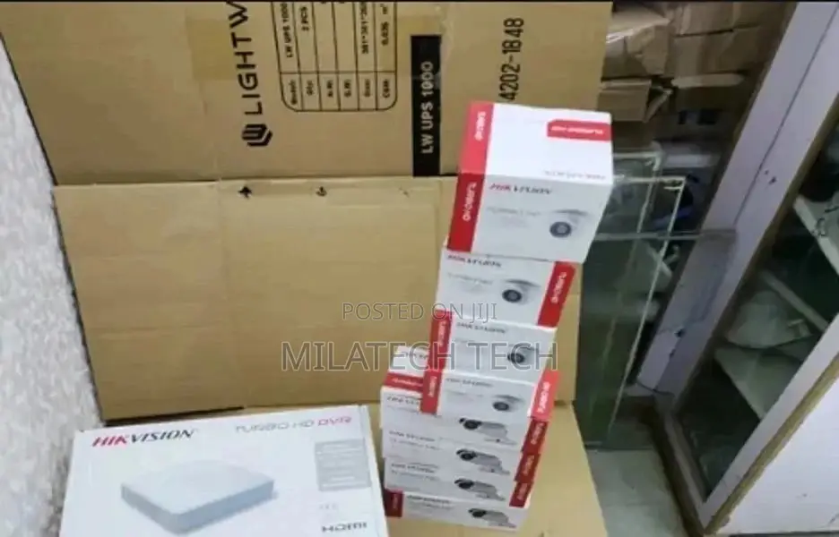 Best 8 Hikvision CCTV Cameras Complete Kit[Night Vision]