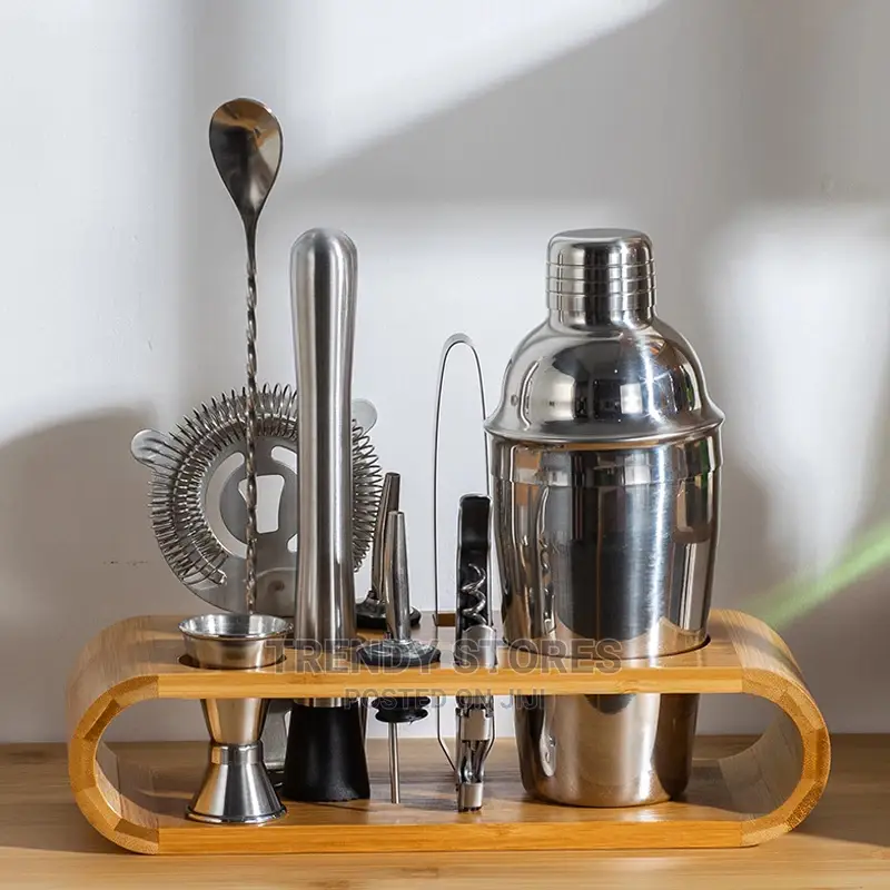 750ML Boston Cocktail Shaker Bar Tools Set