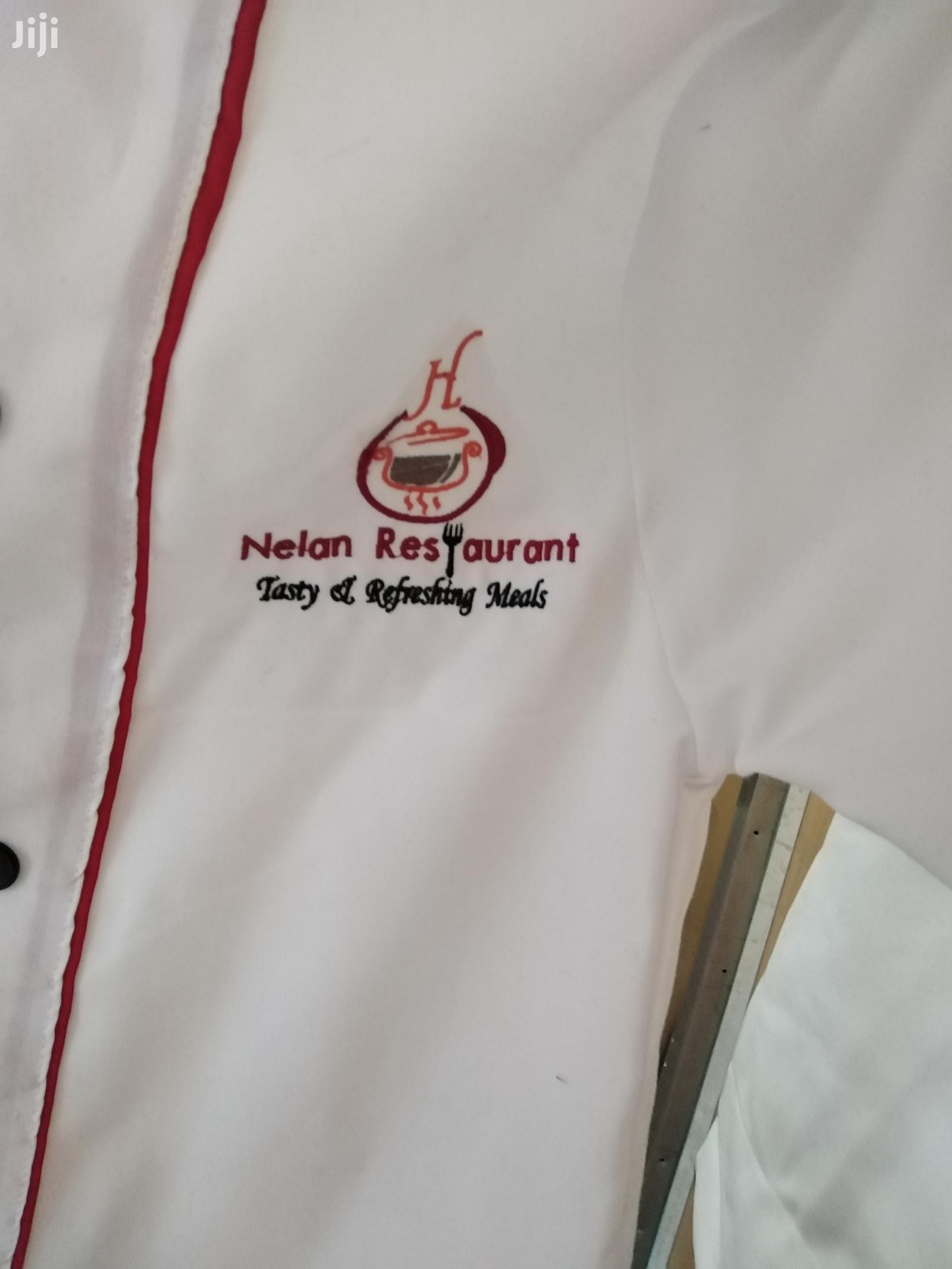 Chef Jackets (White With Red Pipping)