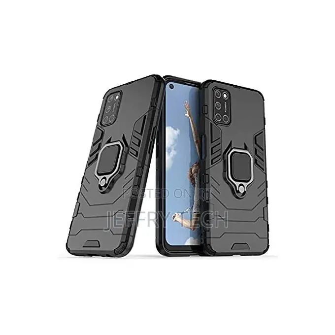 Ring Case for Oppo A95 Black