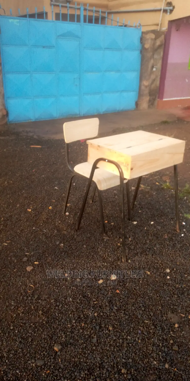 School Locker and Chairs