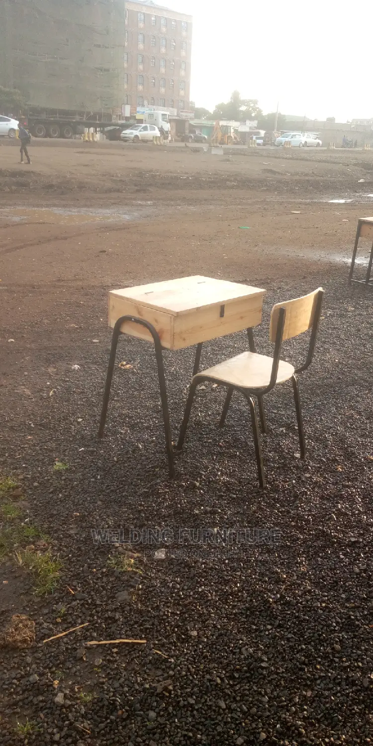 School Locker and Chairs