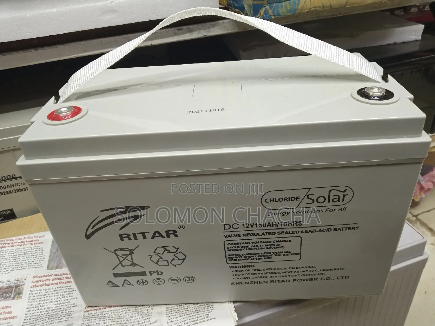Ritar 150ah 12v Battery