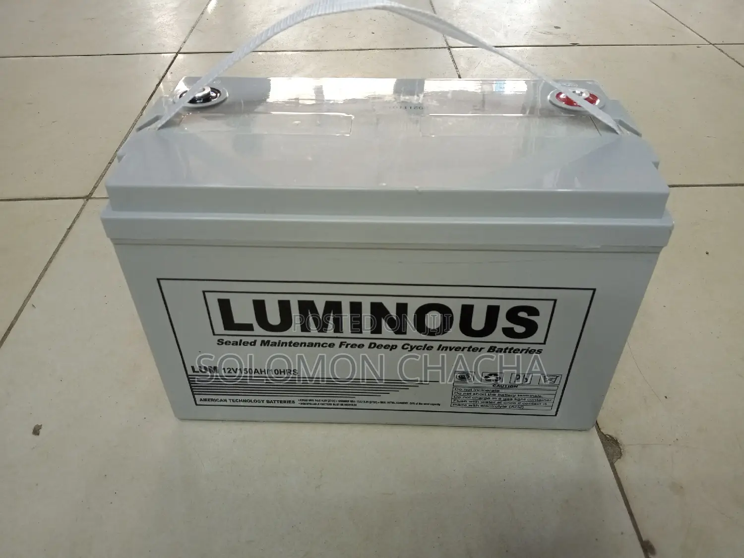 Luminous 150ah 12v Backup Battery