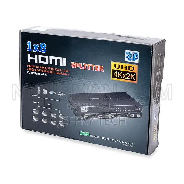 8 Port HDMI Splitter