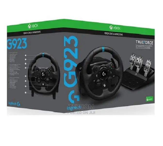Logitech G923 Racing Wheel and Pedals for Xbox One and PC -
