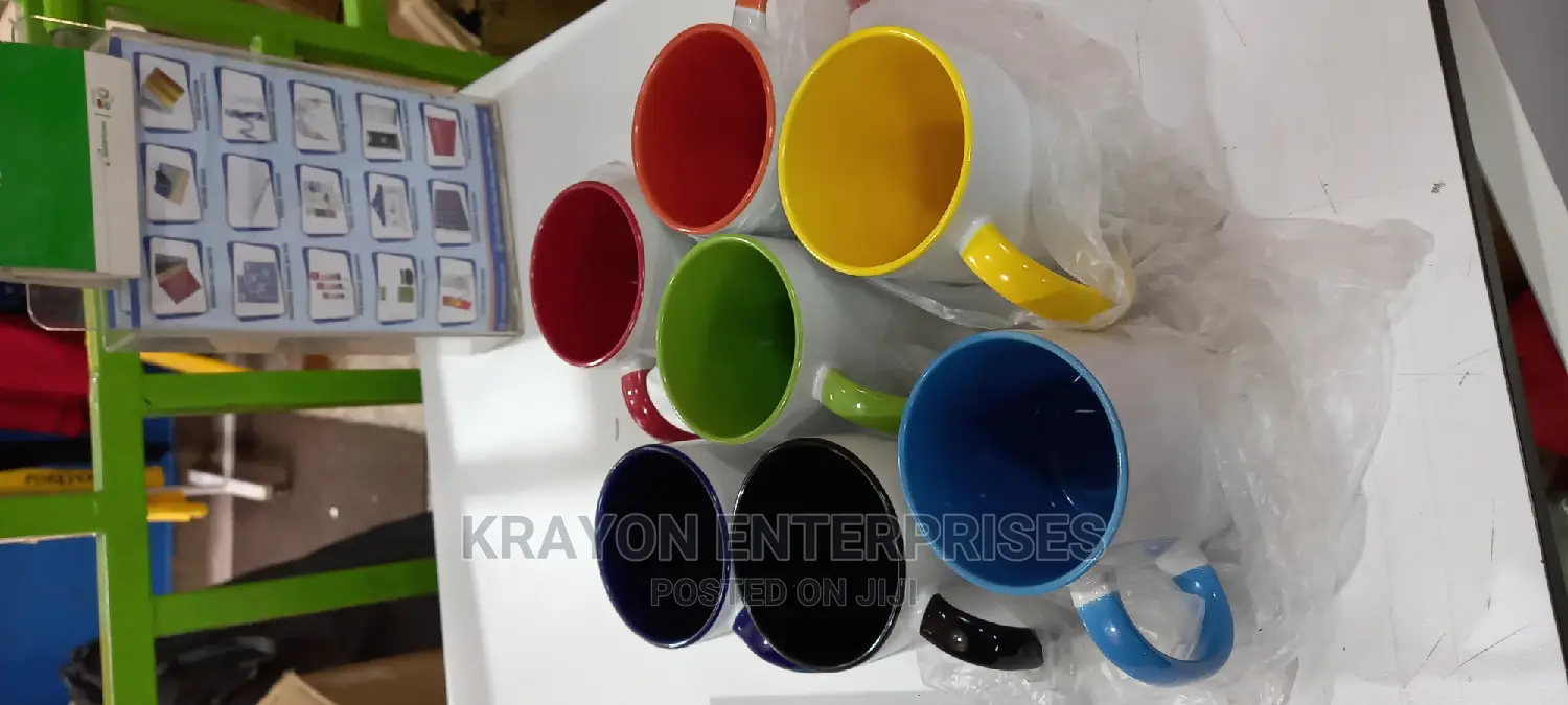 Double Coloured Mugs