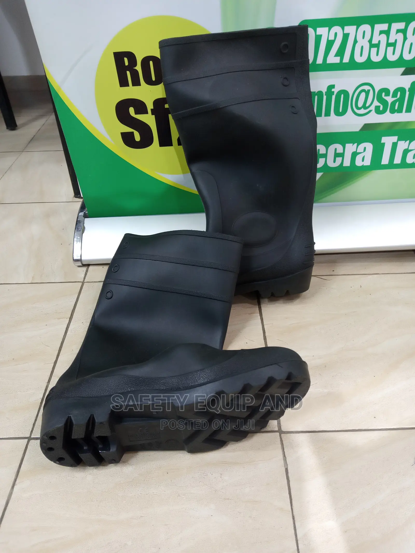 Steel Toe Tough Pvc Gumboots
