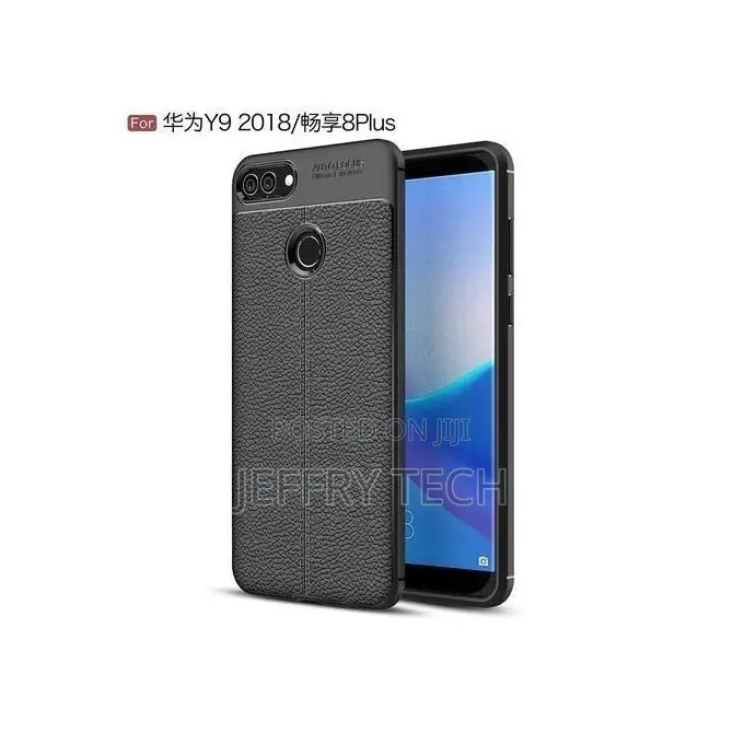 Huawei Y9 (2018) Back Cover Shock Proof Carbon Fiber Case