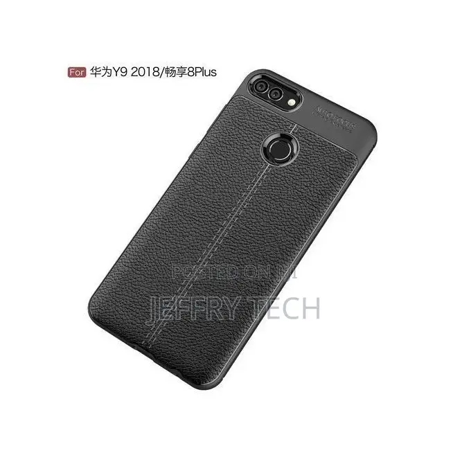 Huawei Y9 (2018) Back Cover Shock Proof Carbon Fiber Case