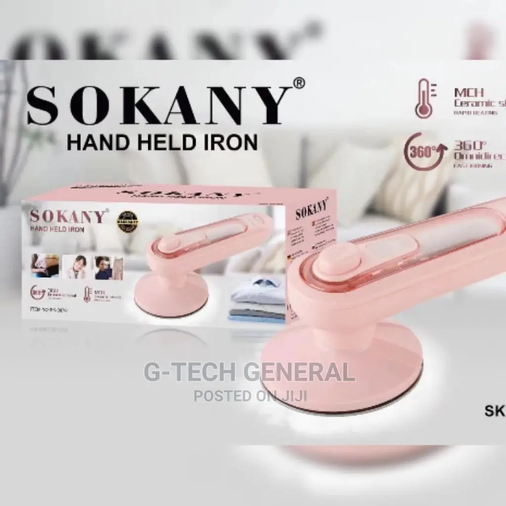 Sokany Travel Hand Held Iron/Garment Steam Brush