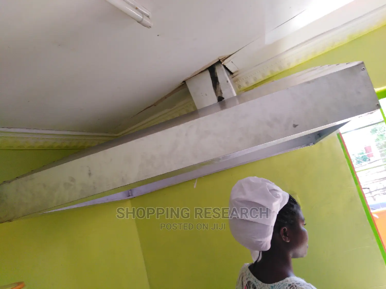 Galvanized Kitchen Hood/Chimney