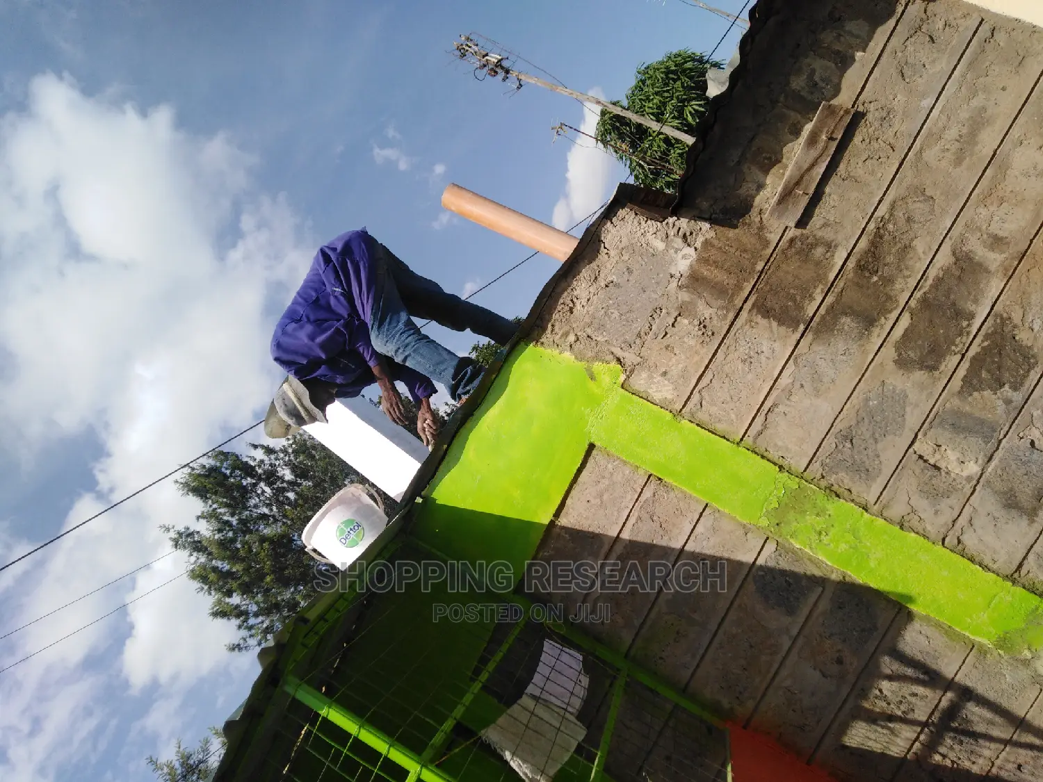 Galvanized Kitchen Hood/Chimney