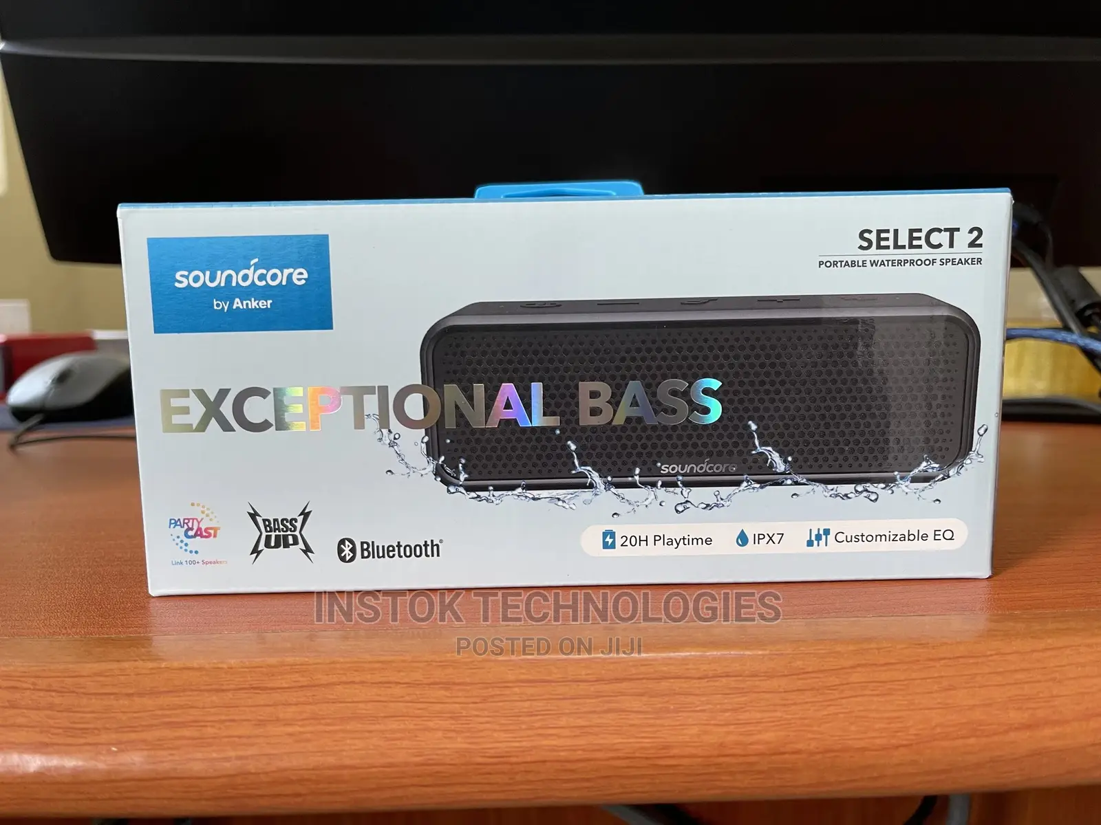 Anker - Soundcore Select 2 Portable Bluetooth Speaker - Blac