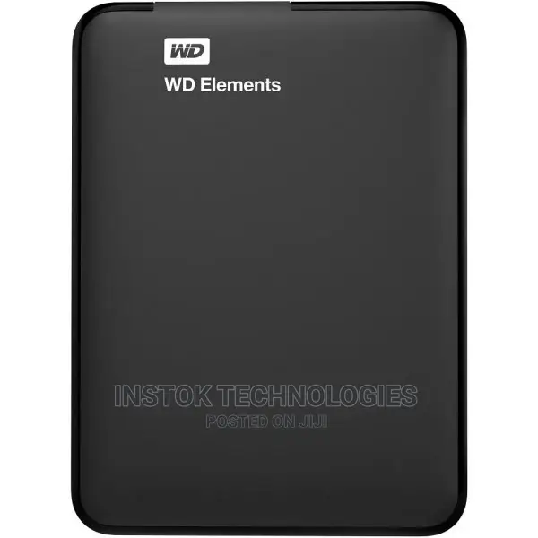 WD 1tb Elements Portable USB 3.0 External Hard Drive